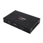 Red Atom HDMI 2.0 Audio Extractor w / 1x2 Distribution Amp