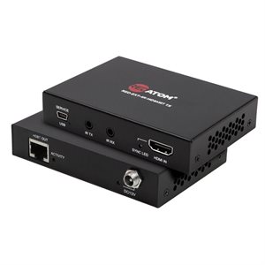 Red Atom HDBaseT 40M 4K Extender - 10.2G Transport w /  IR / RS2