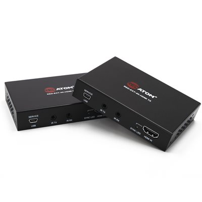 Red Atom HDMI Extender over CAT 5 / 6 / 7 (4K30-444) - UTP + POE / Cc