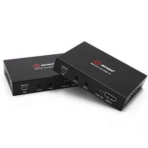 Red Atom HDMI Extender over CAT 5 / 6 / 7 (4K30-444) - UTP + POE