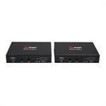 Red Atom HDMI Extender over CAT 5 / 6 / 7 (4K30-444) - UTP + POE / Cc