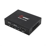 Red Atom HDMI 2.0 1x2 Splitter w /  Scaling, EDID, HDCP 2.2