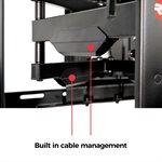 Red Atom 37"-80" Full-Motion Wall Mount