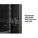 Red Atom 35U Enclosed Locking Rack with Active Cooling(V2 Packaging)