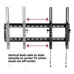 Red Atom 37"-80" Tilt Wall Mount Post-Leveling Adjustable