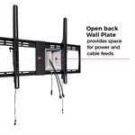 Red Atom 65"-110” Tilt Open Wall Mount Post-Leveling Adjustable