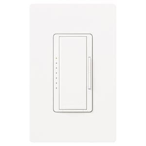 Lutron RadioRA2 600W CFL / LED Dimmer (white)