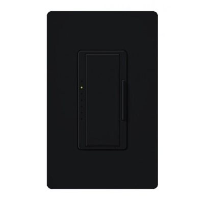 Lutron RadioRA2 Maestro 600W / 600VA Neutral Dimmer (midnight)