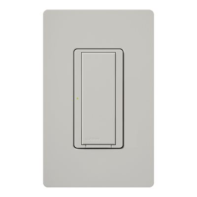 Lutron RadioRA2 8AMP Neutral Wire Switch (palladium)