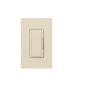 Lutron Maestro RadioRA2 Local Control Dimmer (light almond)