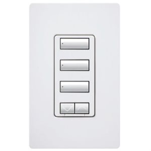 Lutron RadioRA2 CL RA2 HYBRID 3BSRL WALL (Light Almond)