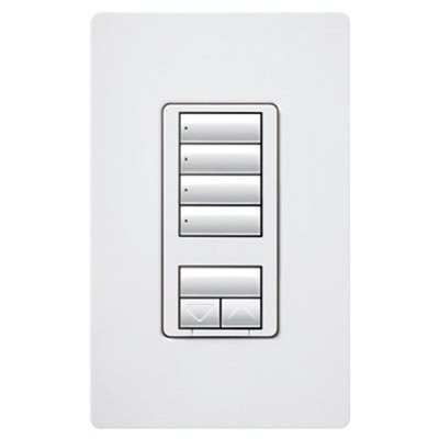 Lutron Radio RA2 CL Hybrid Keypad Wall Mount, 4 Scene (white)