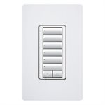 Lutron RadioRA2 Hybrid Master Keypad w / Neutral Wire (white)