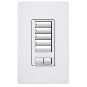 Lutron RadioRA 2 5 Button with raise / lower