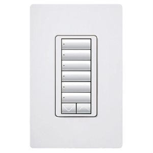 Lutron RadioRA 2 Master Keypad (white)