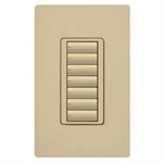 Lutron RadioRA 2 7 Button Wall-Mount Keypad(almond)