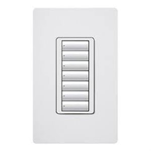 Lutron RadioRA 2 7-Button Master Keypad (white)