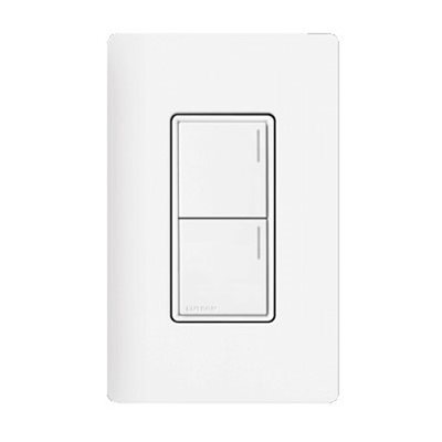 Lutron RadioRA 3 Sunnata 2-button Hybrid Keypad (white)