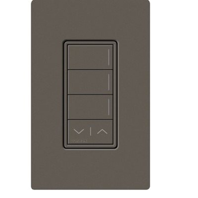 Lutron RadioRA 3 Sunnata 3-button Hybrid Keypad w / Raise / lower(truffle)