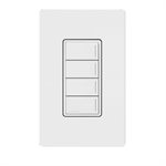 Lutron RadioRA 3 Sunnata Hybrid Keypad 4 Button(white)