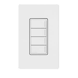 Lutron RadioRA 3 Sunnata Hybrid Keypad 4 Button(white)