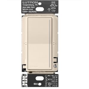 Lutron RadioRA 3 Sunnata RF Dimmer (Light almond)