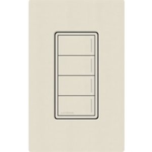 Lutron RadioRA 3 Sunnata 4-button Keypad (pumice)