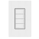 Lutron RadioRA 3 Sunnata 4-button Keypad (snow white)