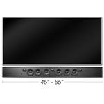 TruAudio Custom Length Passive Poly Soundbar 41" to 62"