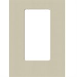 Lutron 1-Gang Satin Wall Plate (clay)