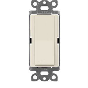 Lutron Satin Color 1-Pole Switch (pumice)