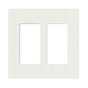 Lutron SATIN WALLPLATE 2GANG