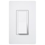 Lutron 4-Way Satin 15A Color Switch (snow)