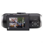 Cobra Dual-View Smart Dash Cam with Built-In Cabin View