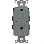 Lutron 15A GFCI Self-Testing Duplex Receptacle (slate)