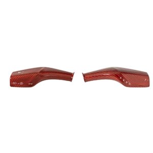 Rydeen Tesla Carbon Fiber Turn Signal Stalk Cover 2016-2023 Model 3, 2019-2023+ Model 7 (glossy red)