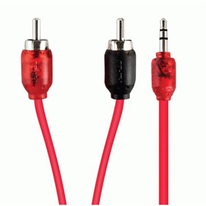 Metra v6 Series 2-Channel RCA to 3.5MM Jack - 12 Inch