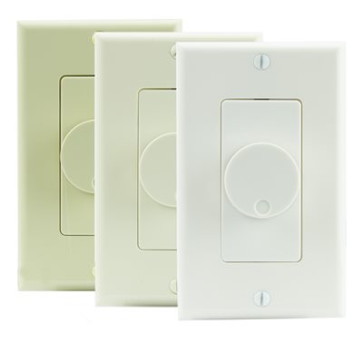 TruAudio Decor Volume Control w / Knob (almond / ivory / white)