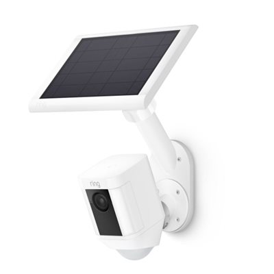 Ring Wall Mount for Solar Panels and Cameras (White)