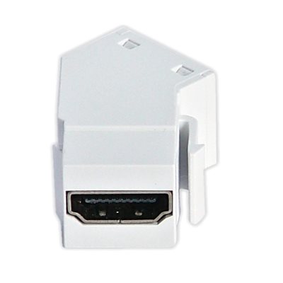 On-Q HDMI Keystone Coupler Insert (white)