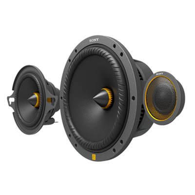 Sony Mobile ES 6.5" 3-Way Component Speaker