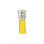 Install Bay 12-10 ga .250 F Quick Disco (yellow, 100 pk)