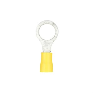 Install Bay 12-10 ga 3 / 8" Ring Terminal (yellow, 100 pk)