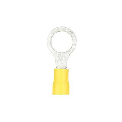 Install Bay 4 ga 1 / 2" Vinyl Ring Terminal (yellow, 25 pk)