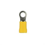 Install Bay 4 ga 3 / 8" Vinyl Ring Terminal (yellow, 25 pk)