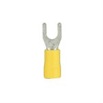 Install Bay 12-10 ga #10 Vinyl Spade Term (yellow, 100 pk)