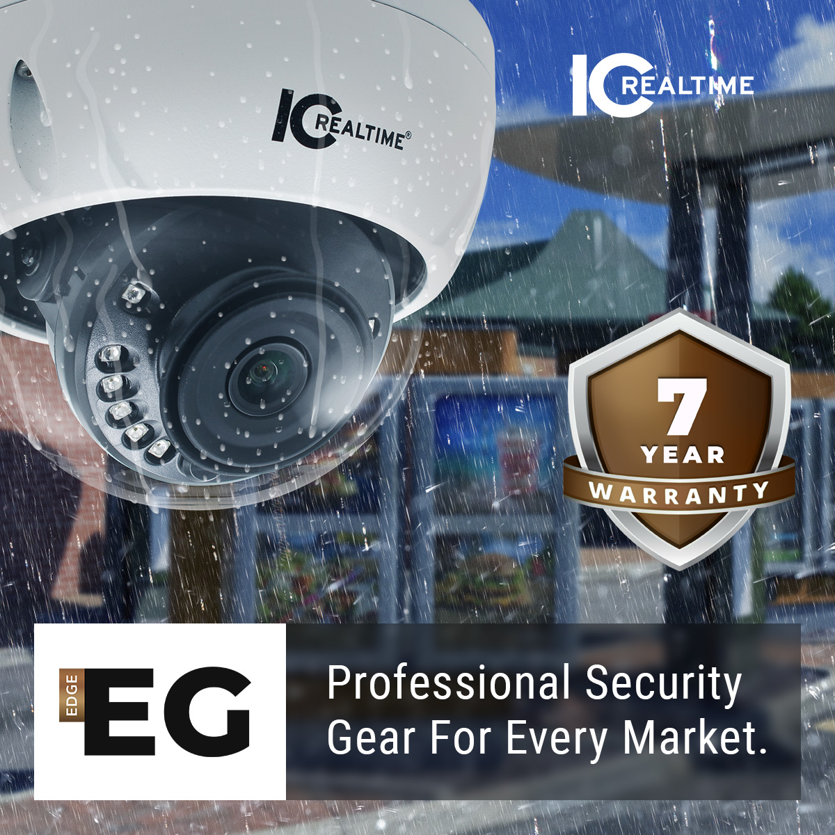 IC Realtime EDGE Professional Security Gear...7 Year Warranty