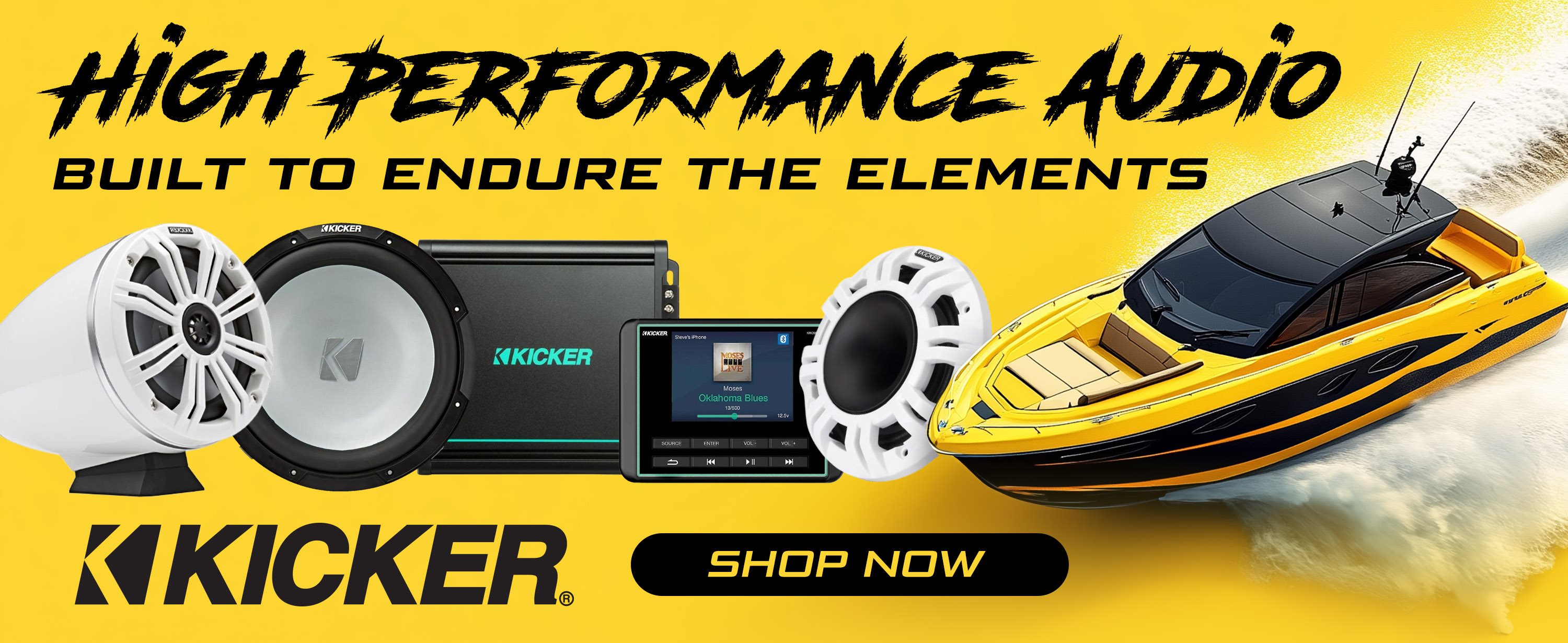 High Performance Audio from Kicker